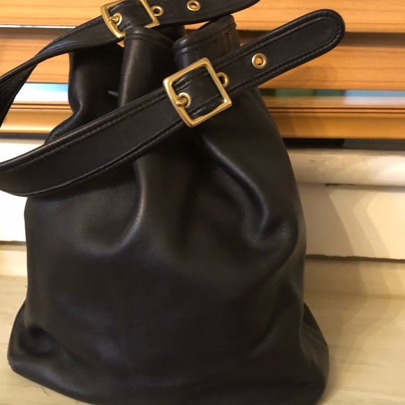 Coach Handbags - MINT Vintage Legacy Coach Drawstring bucket bag 🎄